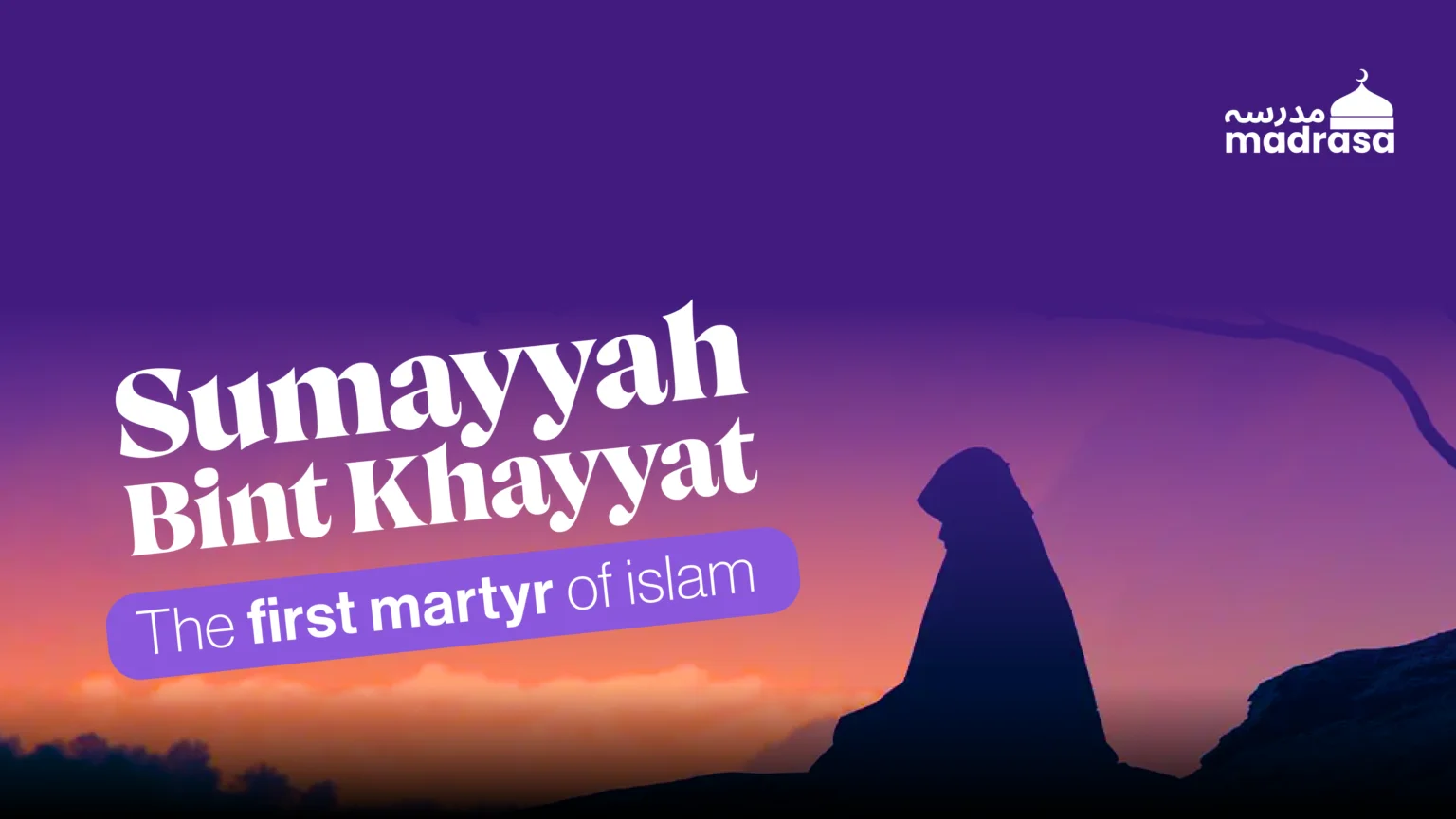 Sumayyah bint Khayyat: The First Martyr of Islam – Life, Struggle, and Legacy Sumayyah bint Khayyat: The First Martyr of Islam – Life, Struggle, and Legacy